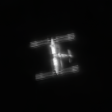 3D satellite reconstruction from telescope images